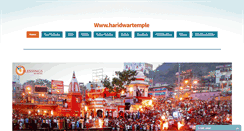 Desktop Screenshot of haridwartemple.com