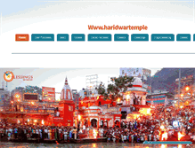 Tablet Screenshot of haridwartemple.com